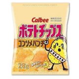カルビーポテトチップスコンソメパンチ in 好きなスナック菓子 by RE_HELP